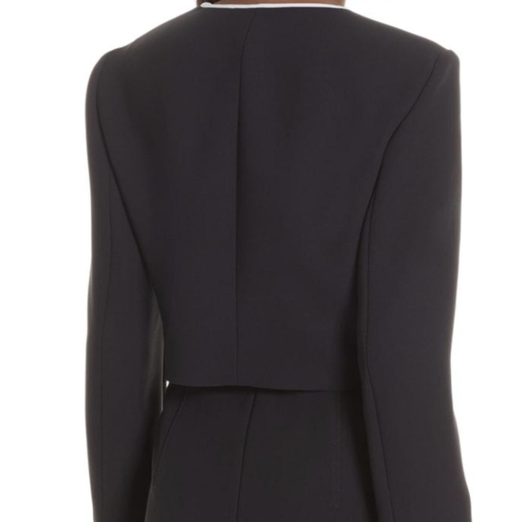 Hugo Boss Jivanna Open- Front Cropped Jacket - Picture 2 of 12